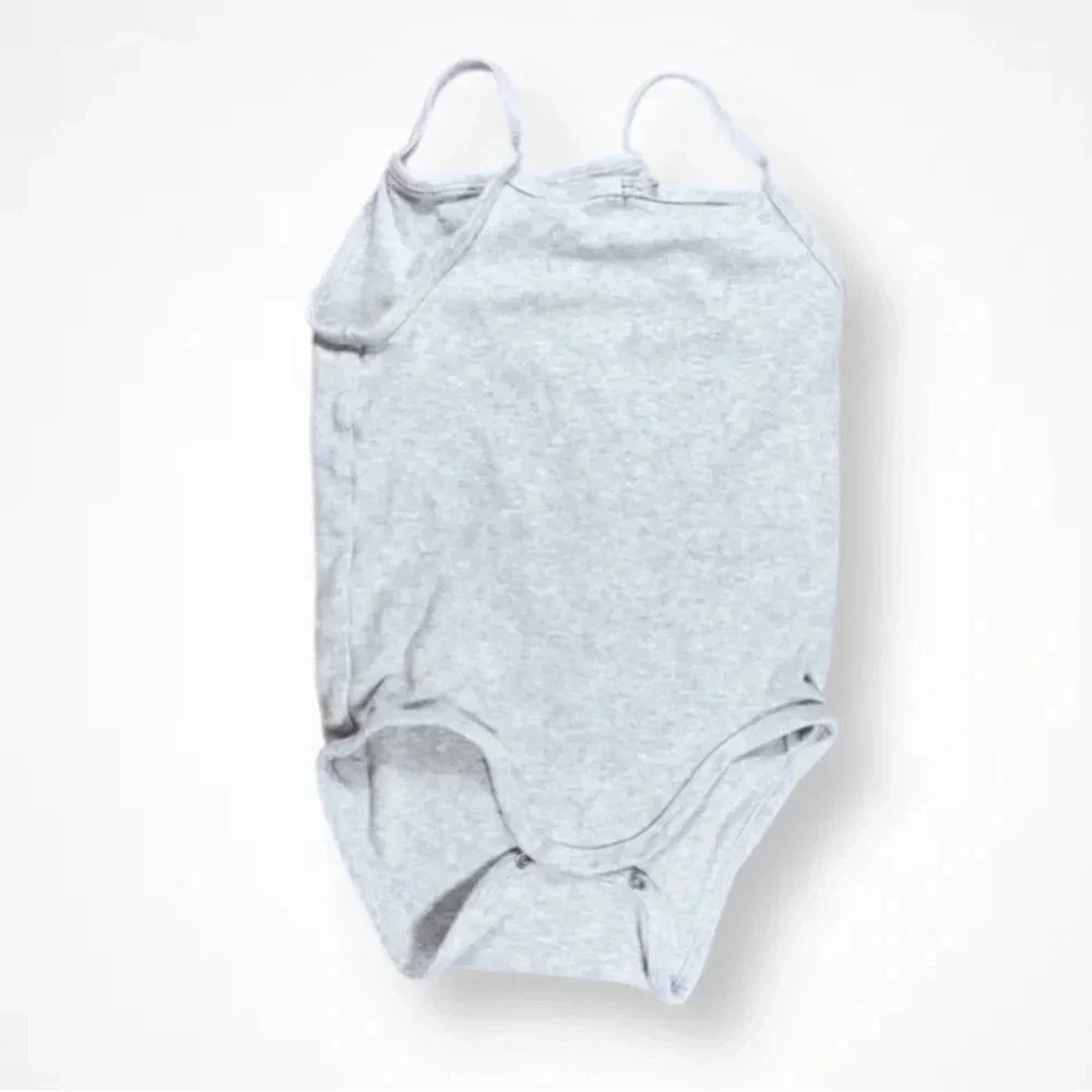 4/$20  H&M Light Gray Cotton Tank Onesie